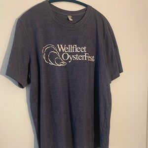 Adult Large tee from the Wellfleet OysterFest.